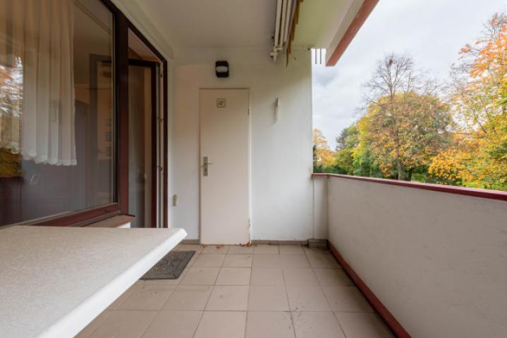 Balkon inkl. Abstellkammer