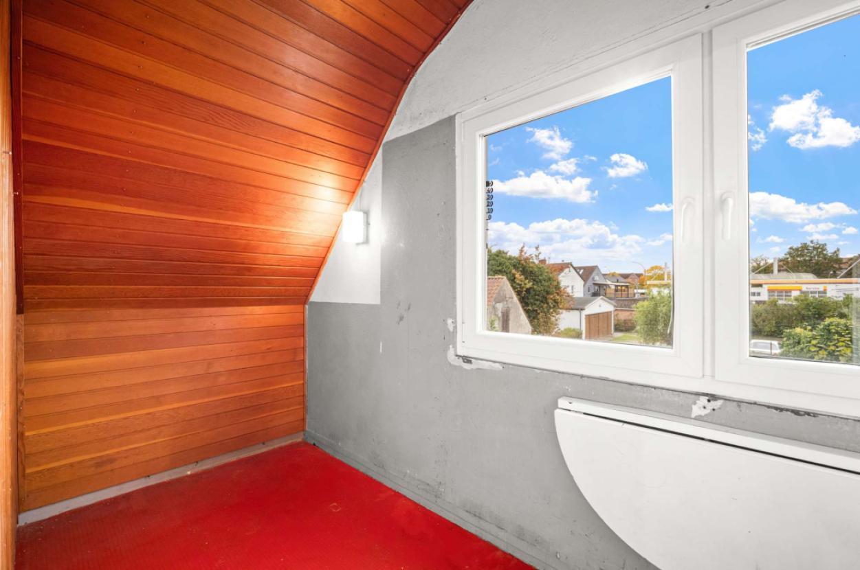 Geschlossener Balkon