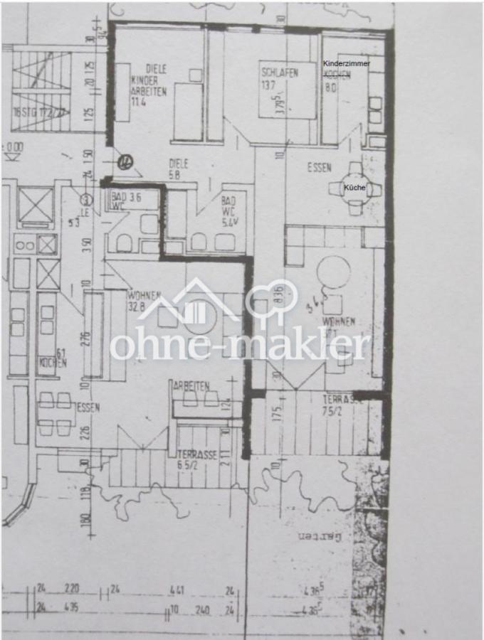 Grundriss nach dem Umbau