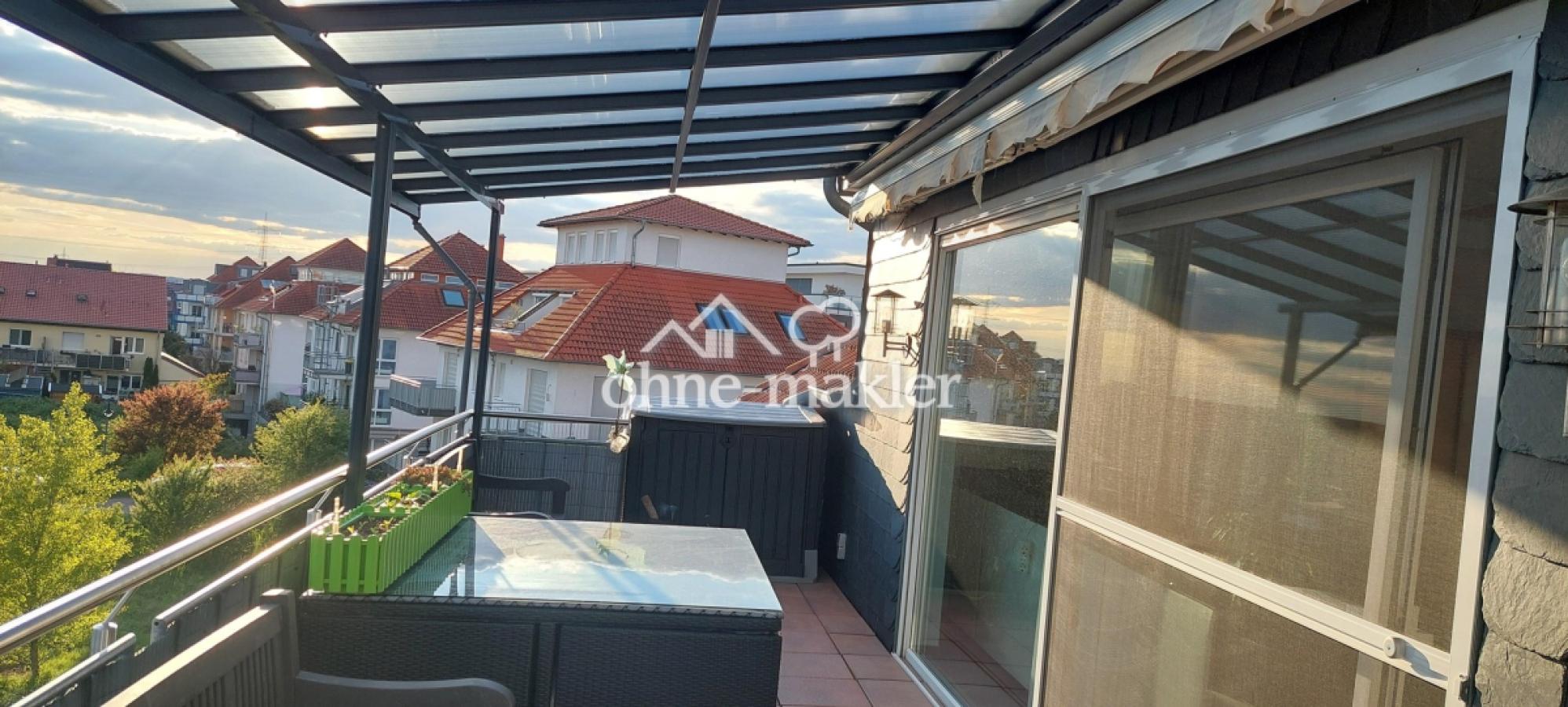 Südterrasse überdacht