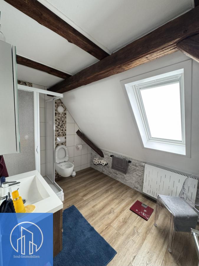 Ferienhaus WO4 Oben Bad und WC