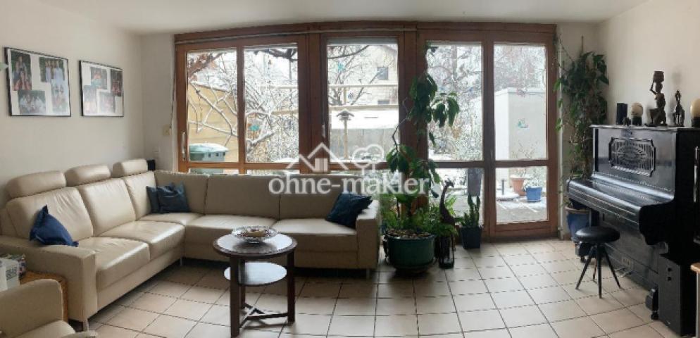 Erdgeschoß Blick in den Garten