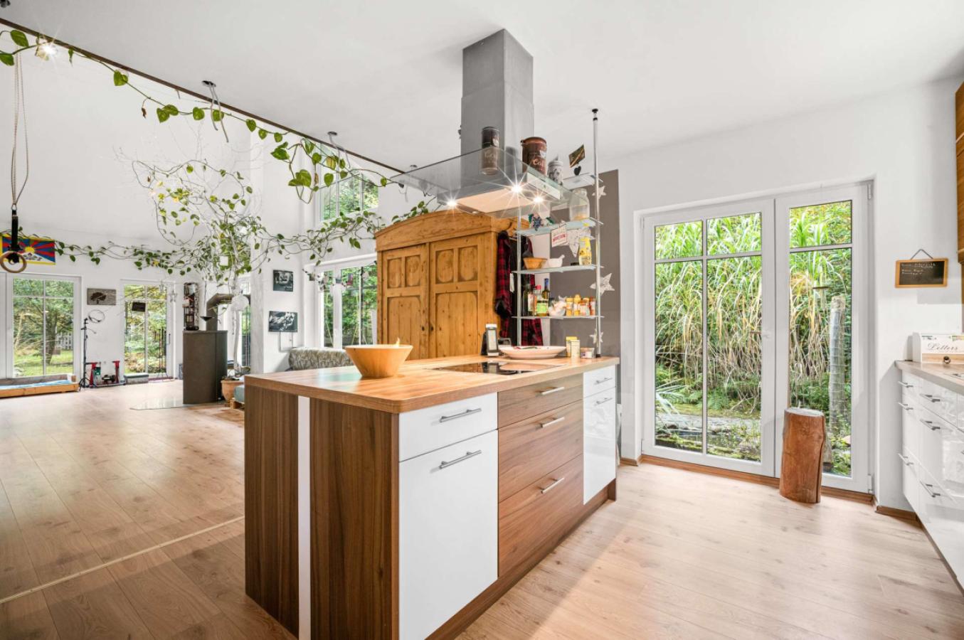 Blick aus der Küche 