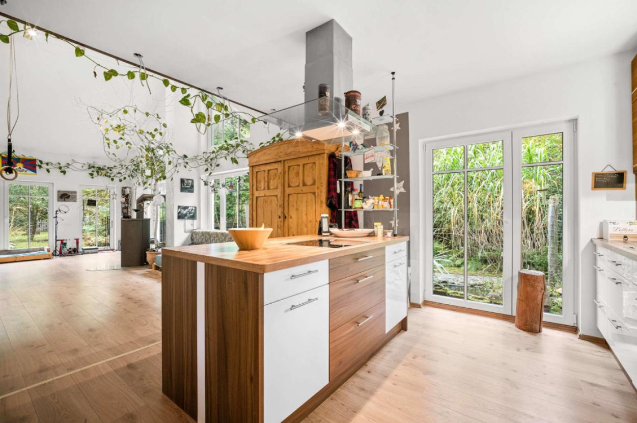 Blick aus der Küche 