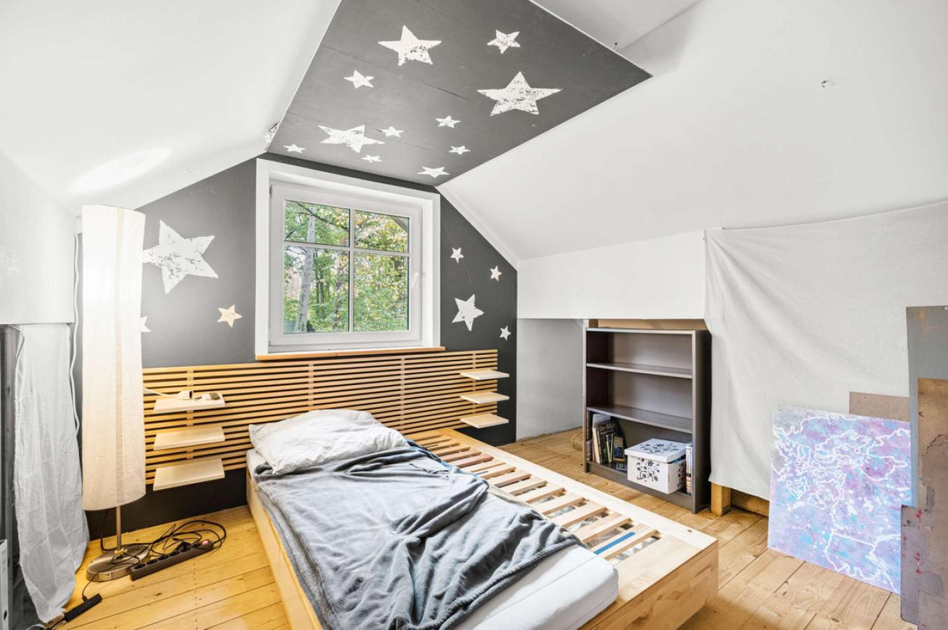 Ausgebauter Raum im DG