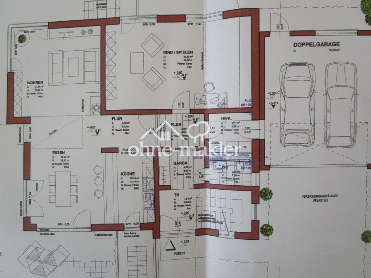 Grundriss Erdgeschoss