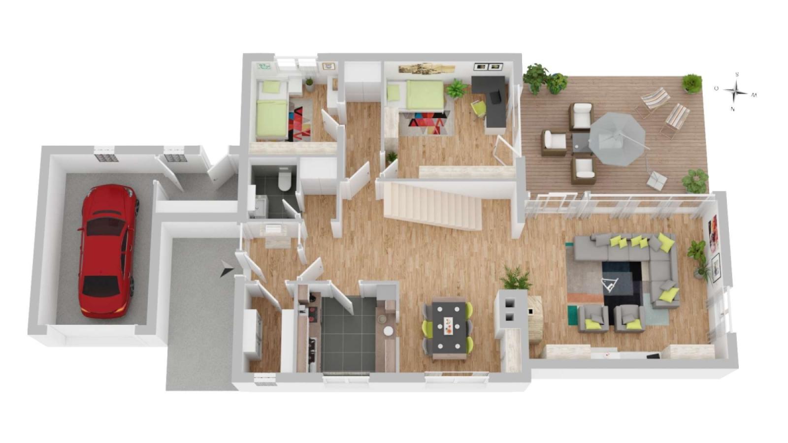 Gundriss Erdgeschoss