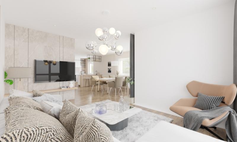 Haus 1 - Wohnzimmer Essen Küche