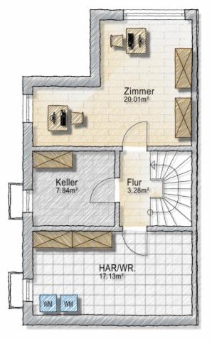 Haus 1 Untergeschoss