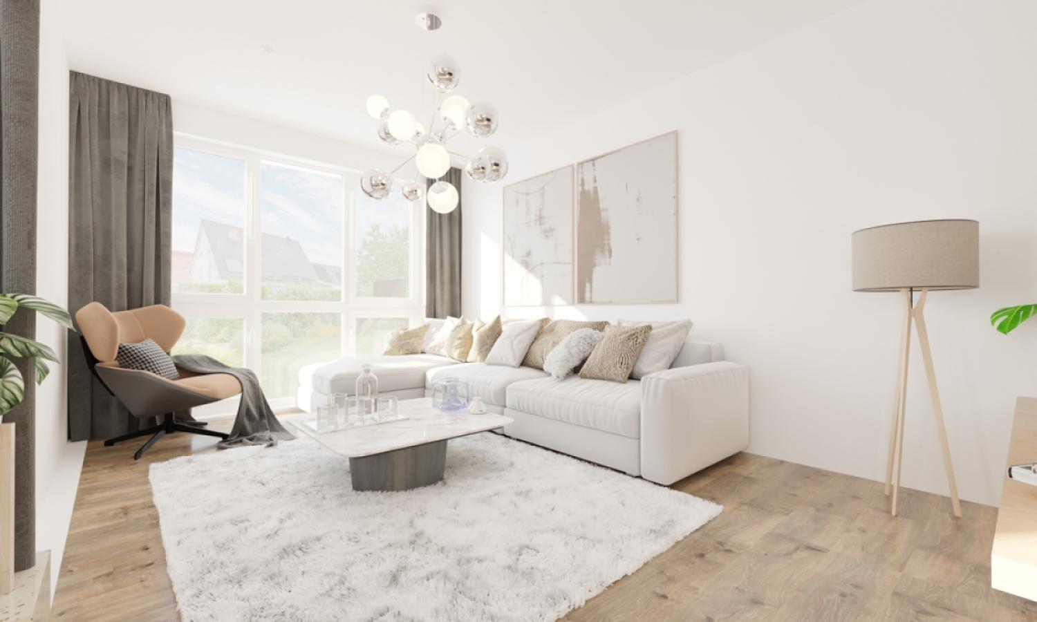 Wohnzimmer Essen Küche