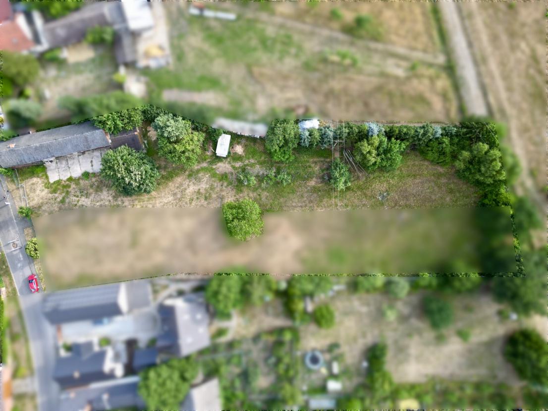 Vogelperspektive Grundstück