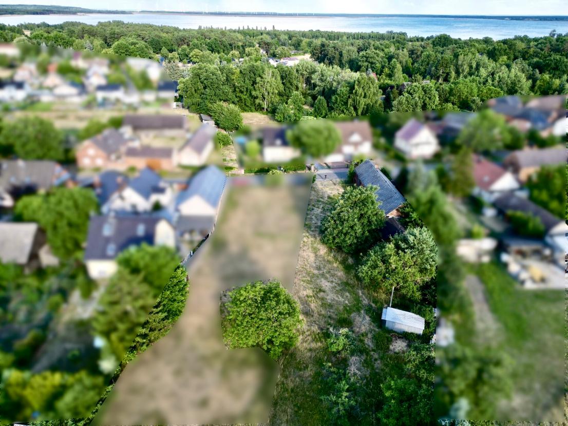 Vogelperspektive Grundstück