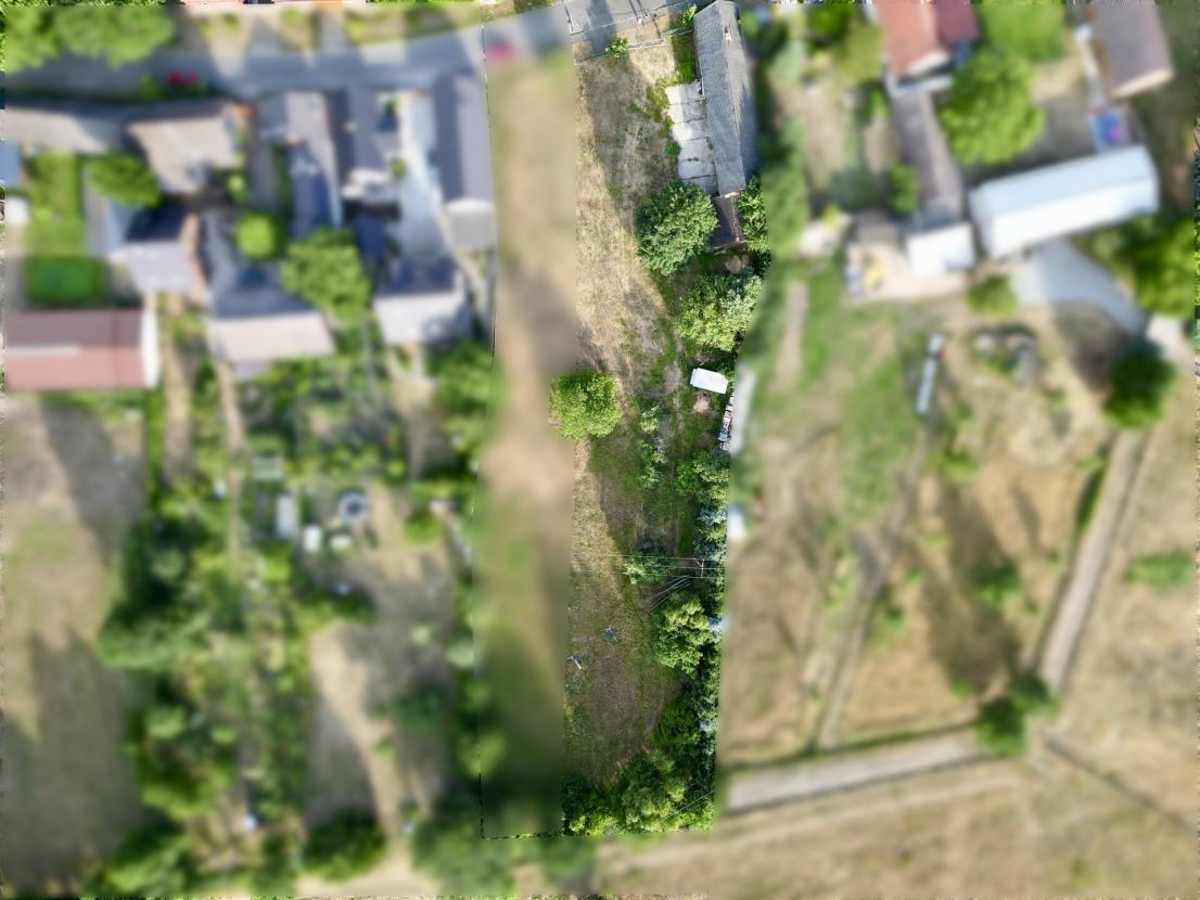 Vogelperspektive Grundstück