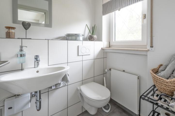 Gäste-WC im Erdgeschoss