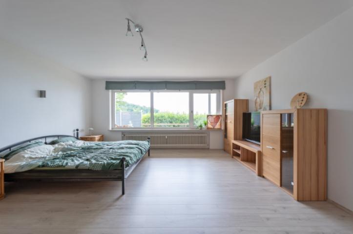 Schlafzimmer im Gartengeschoss