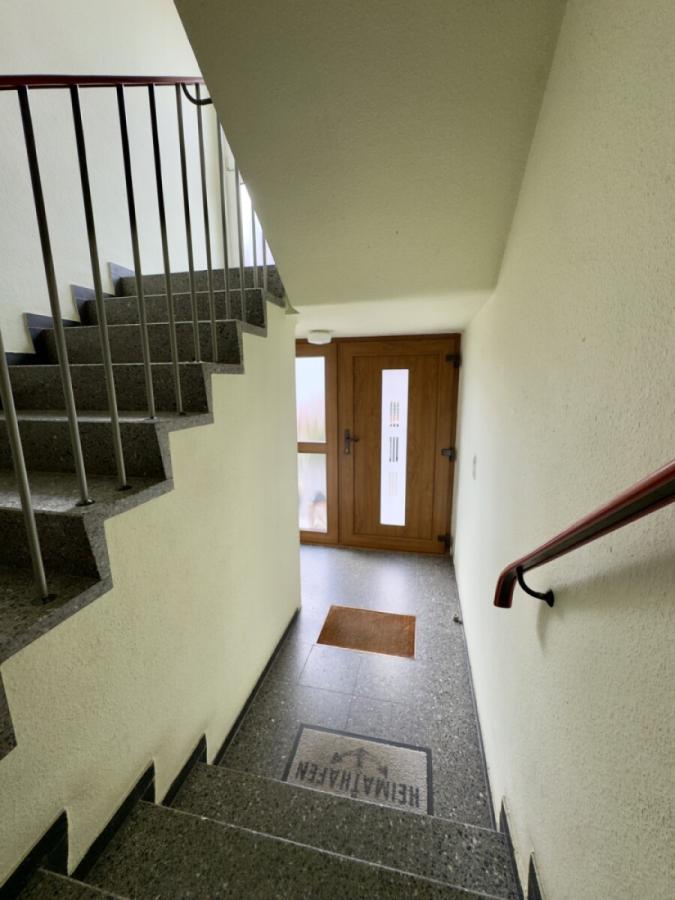 Blick ins Treppenhaus