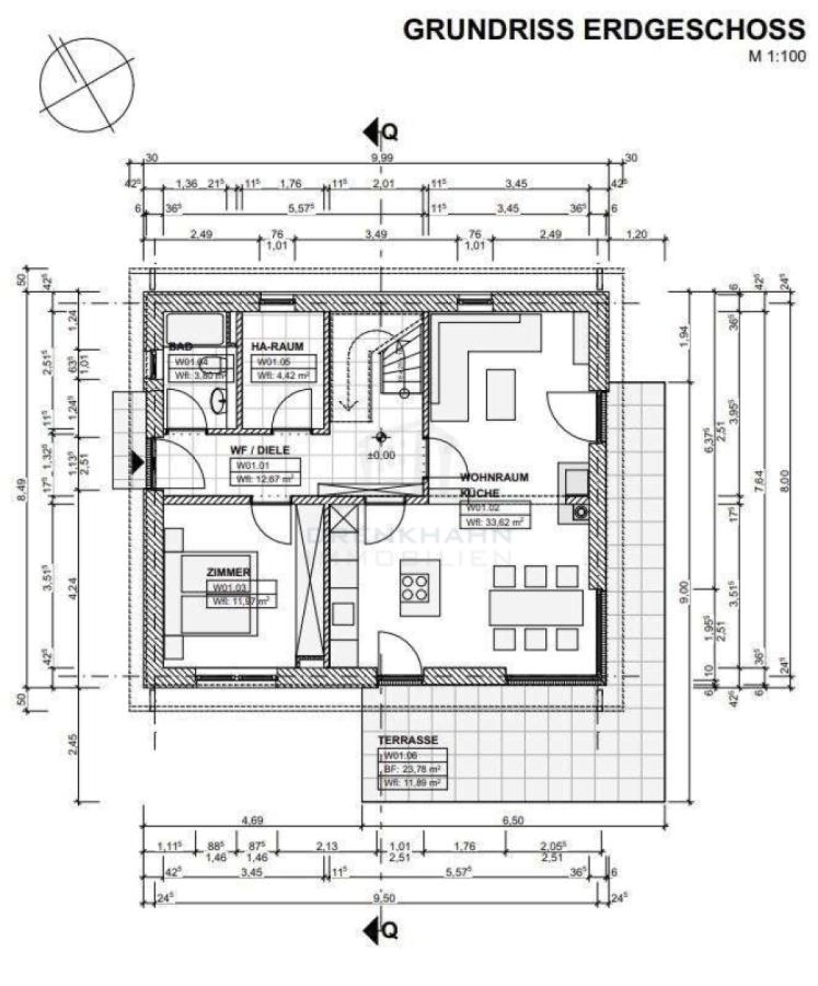 Grundriss Erdgeschoss