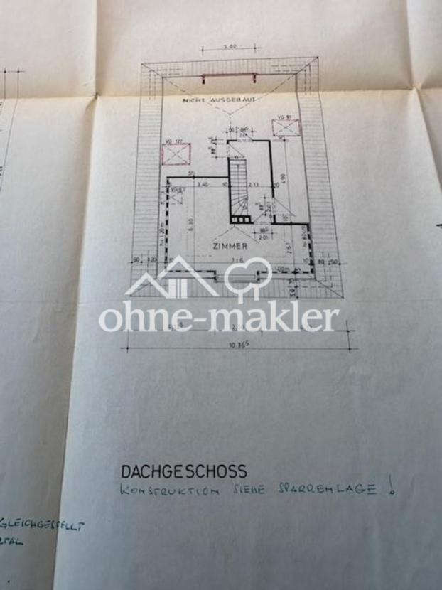 Dachgeschoss jetzt ausgebaut