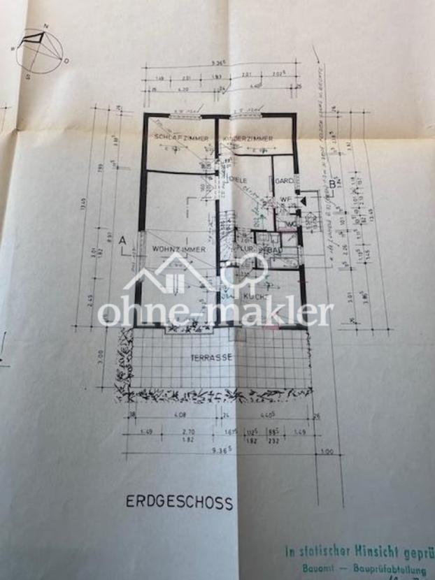 Erdgeschoss mit Terrasse