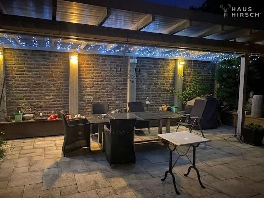 Terrasse bei Nacht
