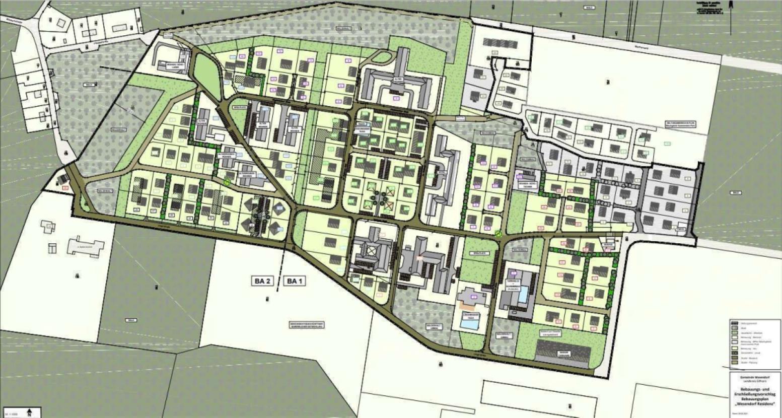 Übersicht Baugebiet