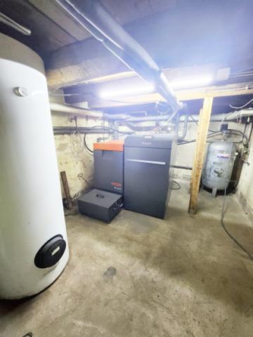 Pelletheizung Keller.