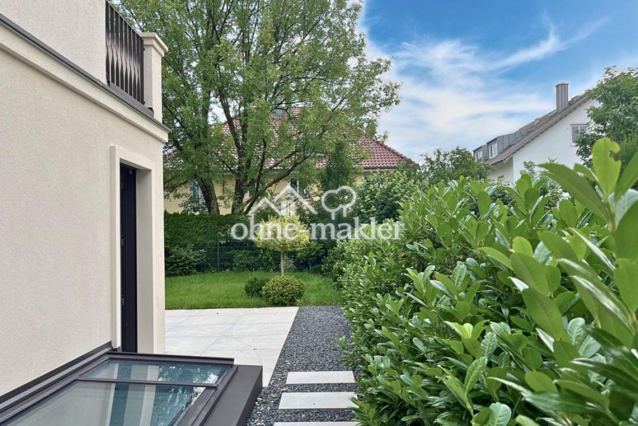 Westseite mit Abendsonne