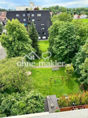 Begrünter Spielplatz