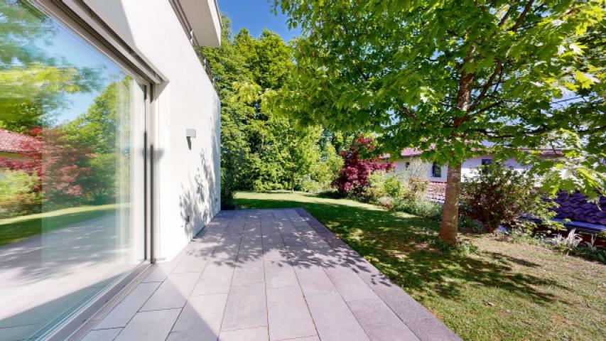 Südterrasse - Zugang vom Essbereich