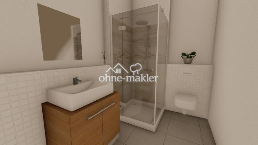 Wohnung 1 und 2 Badezimmer