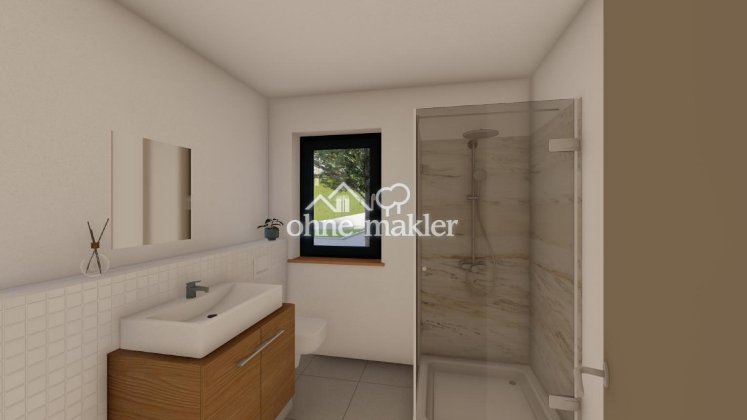 Wohnung 3 und 4 Badezimmer