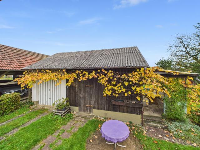 Garage und Schuppen