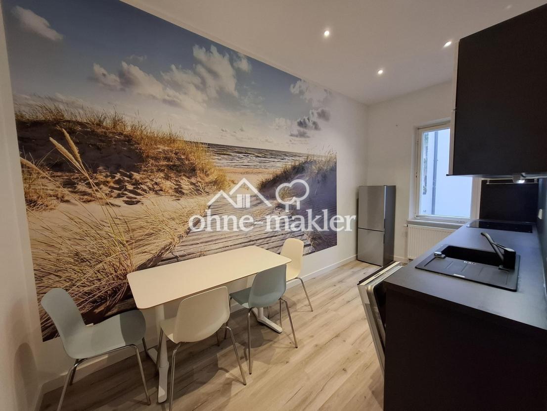 Küche in der sanierten Wohnung