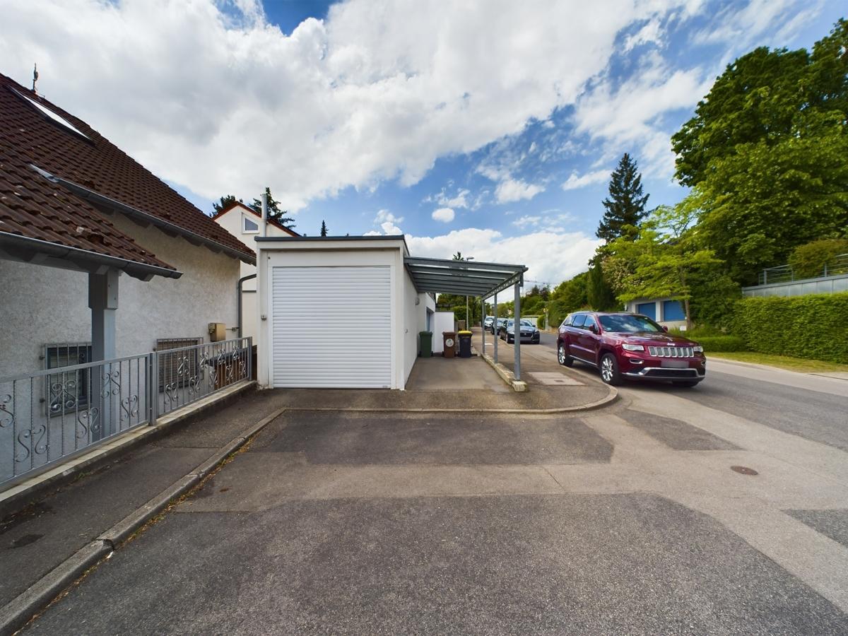 Duplexgarage und Carport