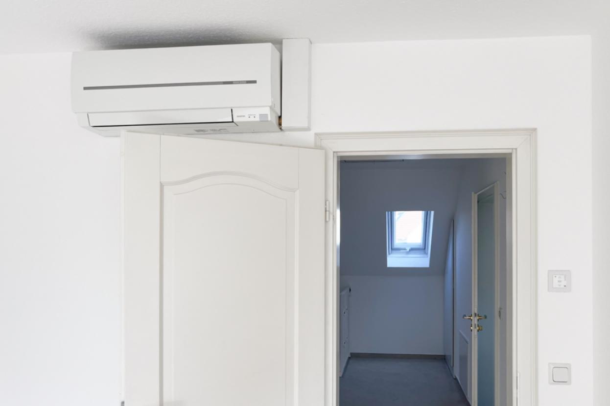 Klimaanlage im Schlafzimmer