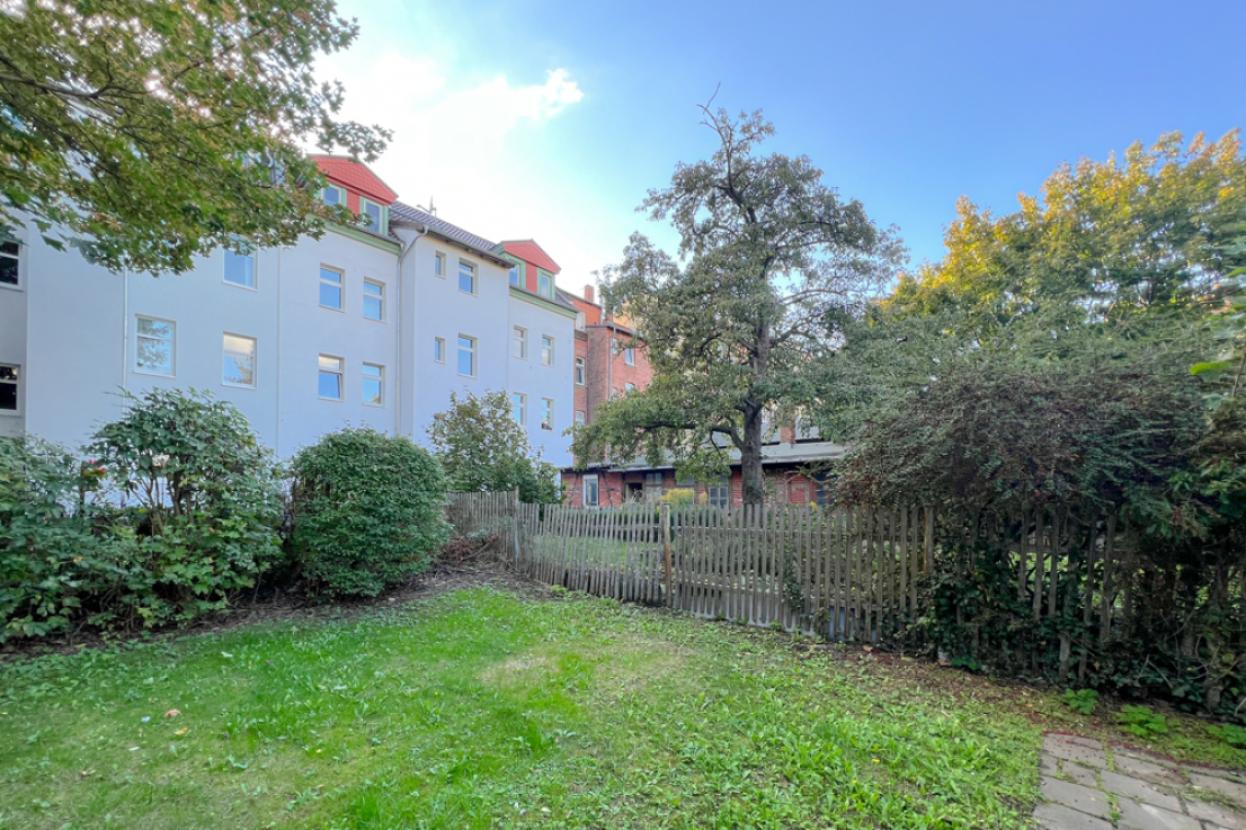 Gemeinschaftsgarten mit Grillplatz