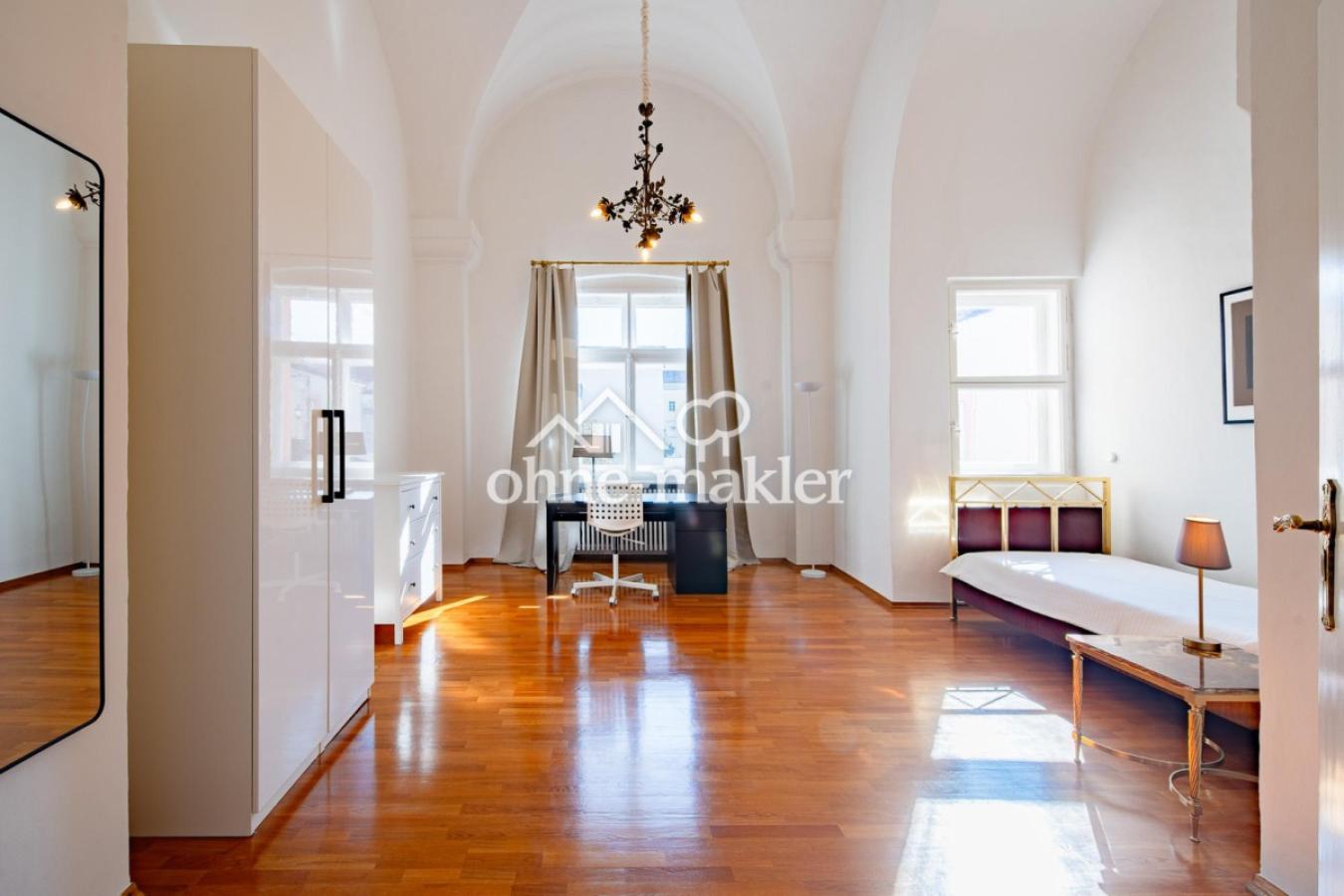 Rosenzimmer, Blick zum Garten