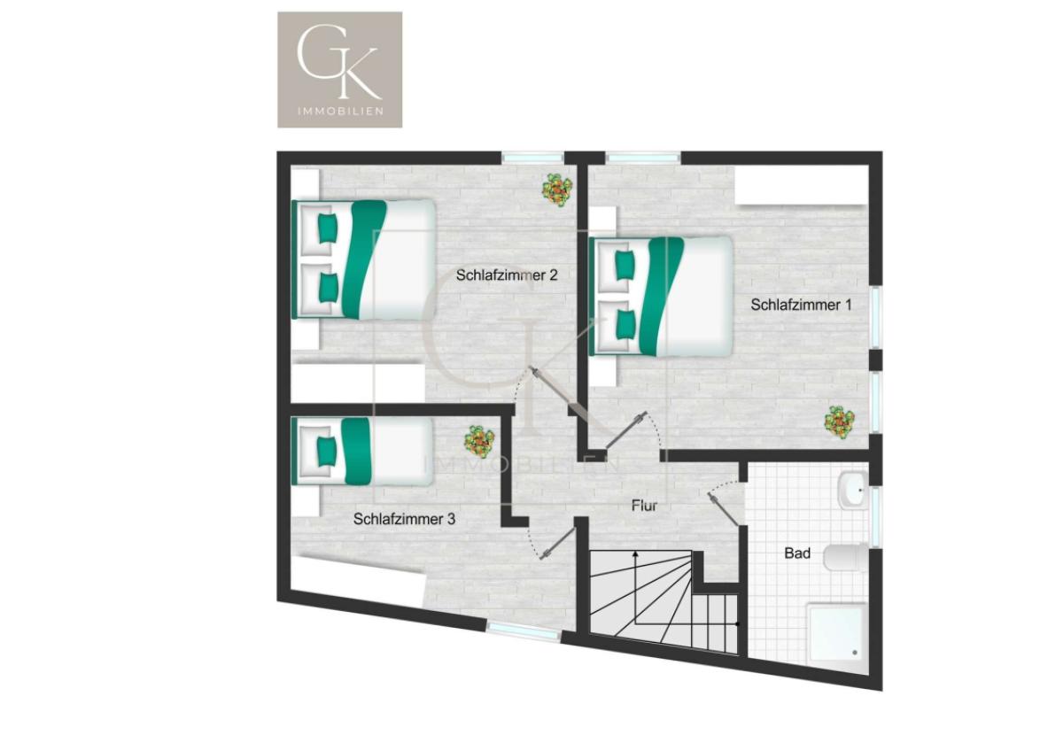 Grundriss Obergeschoss