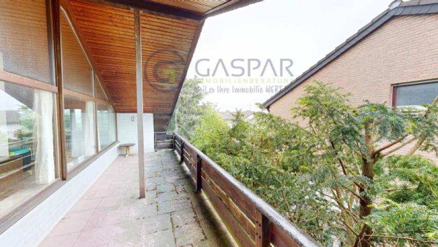 Balkon Blick Straße