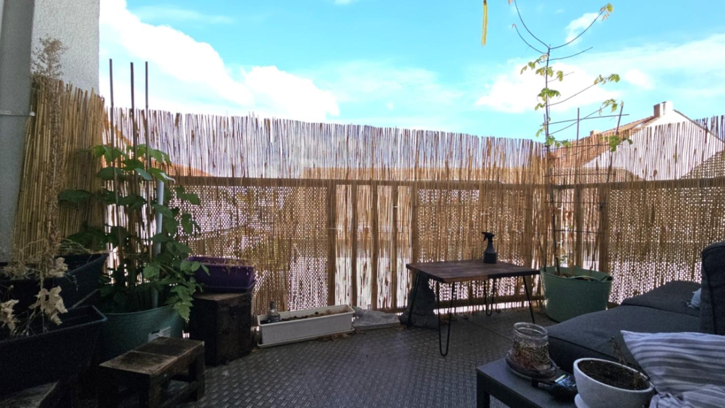 Schöner Balkon der Whg 3