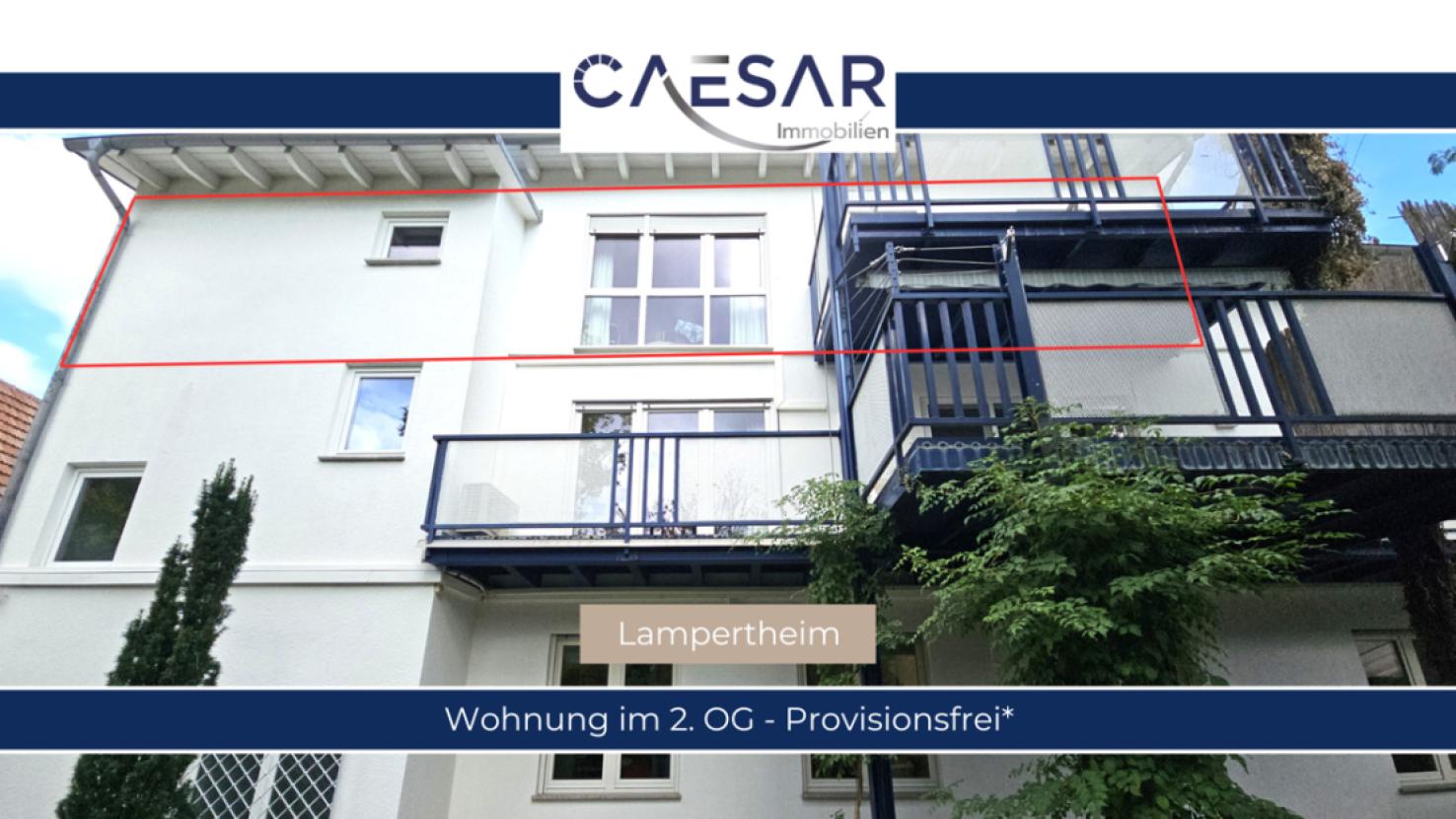 3 Zimmer Wohnung im 2. OG