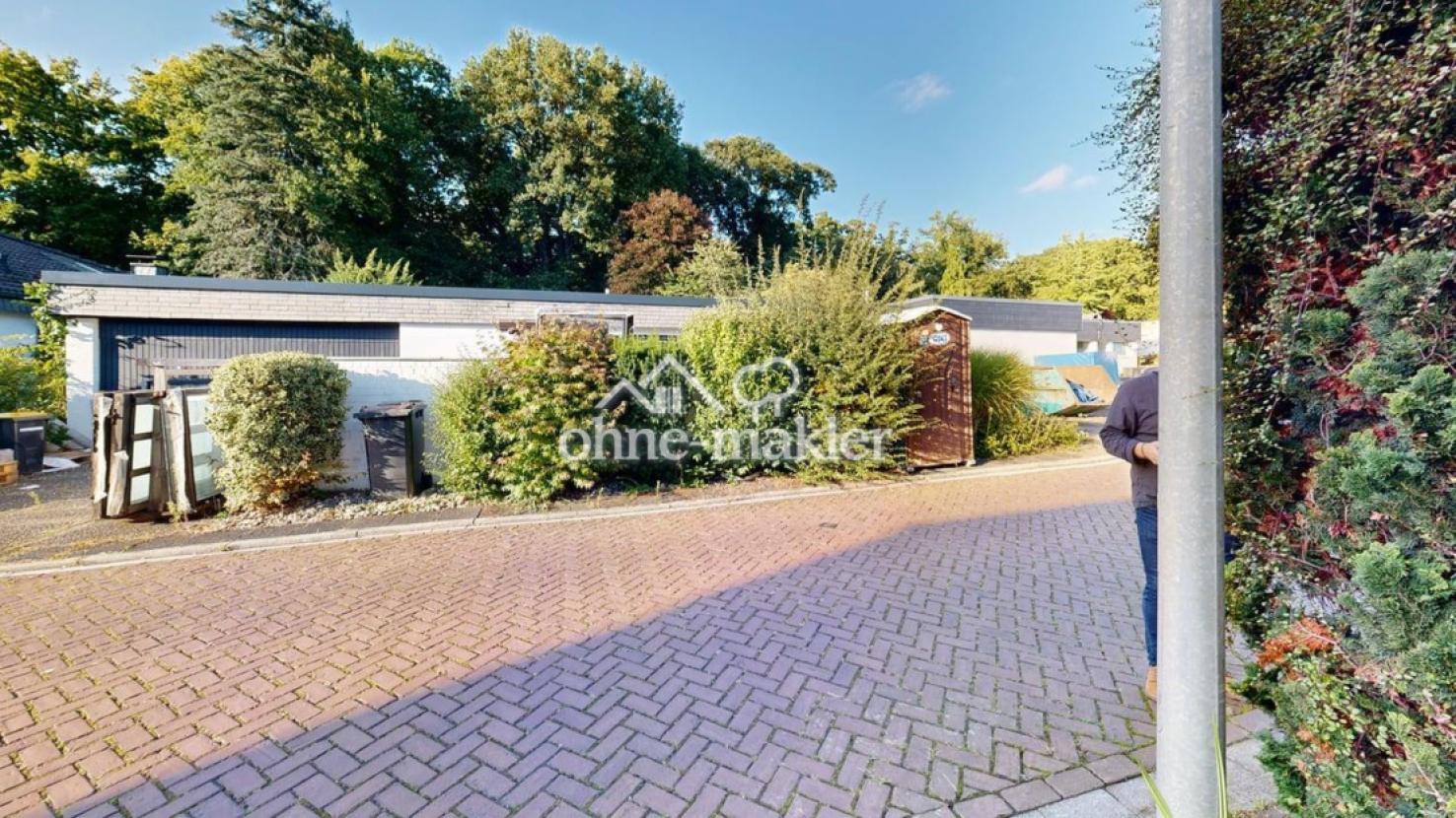 Verkehrsberuhigte Straße