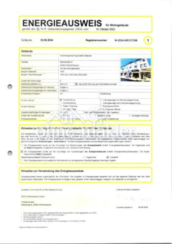 Energieausweis Seite 1