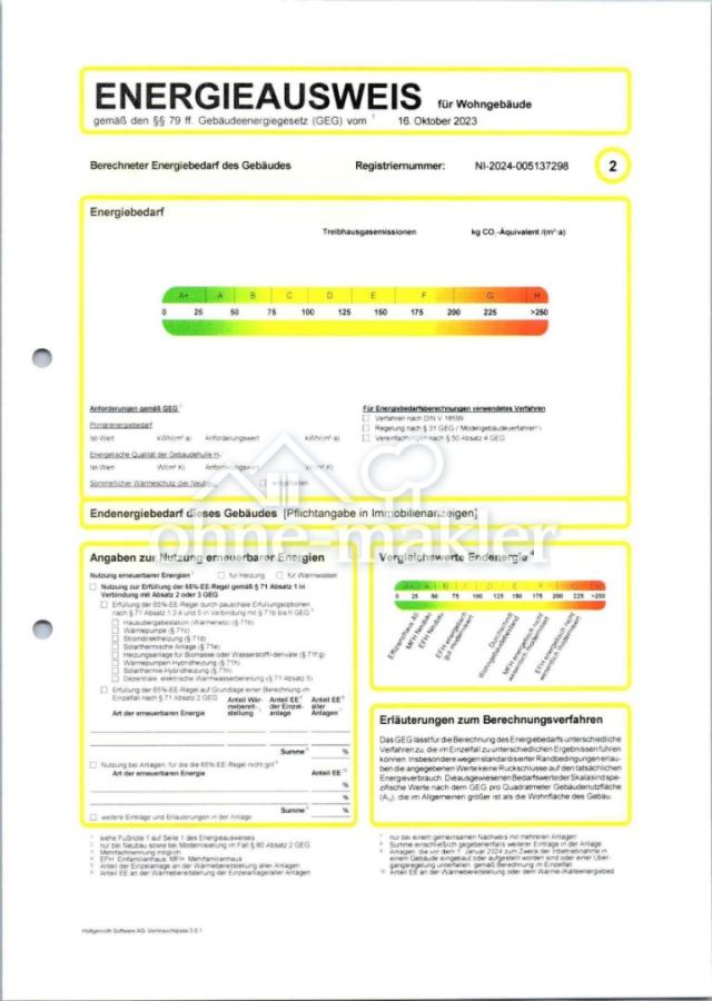 Energieausweis Seite 2