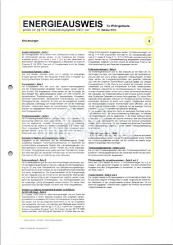 Energieausweis Seite 5