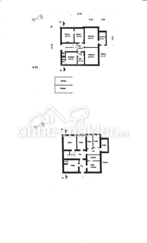 Grundriss EG und Keller