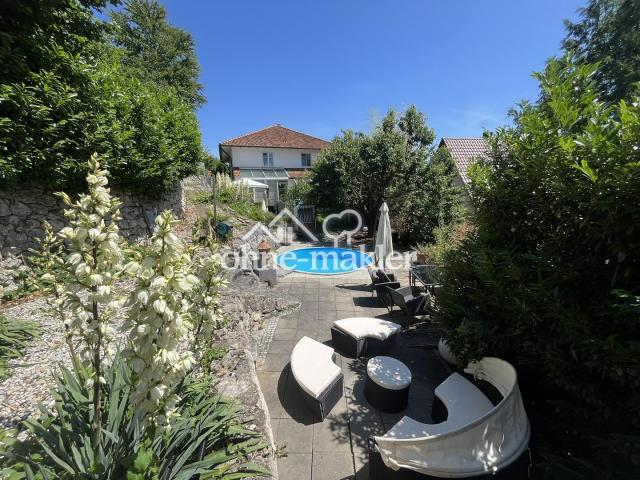 Haus- und Gartenansicht Westen