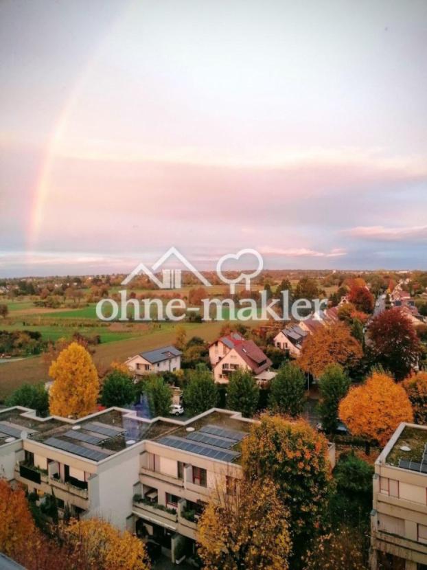 Blick aus dem Schlafzimmer