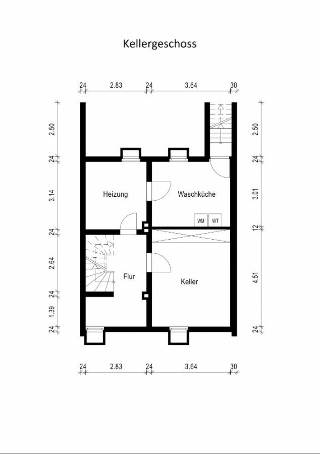 Grundriss Keller