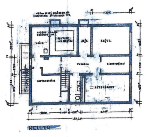 Grundriss Keller